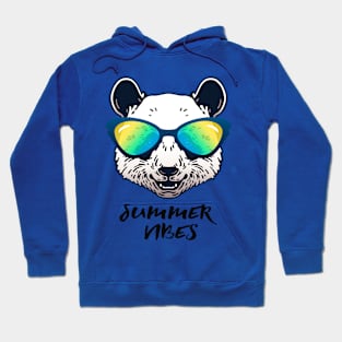 Summer Vibes Panda Hoodie